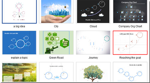 Presentation software similar to prezi