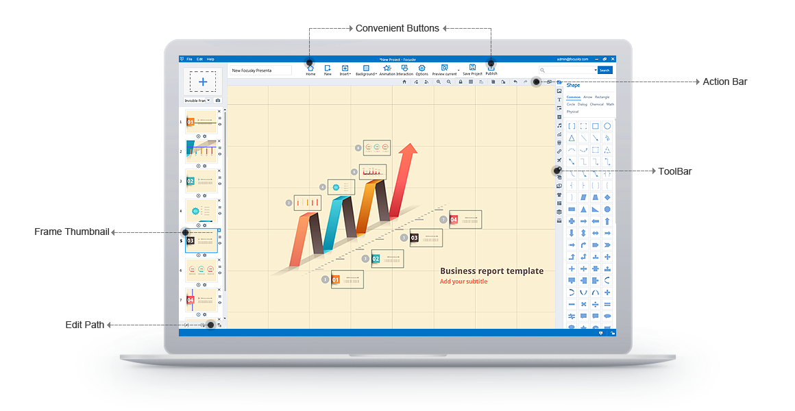 focusky desktop