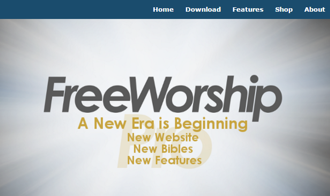 easiest to use worship presentation software