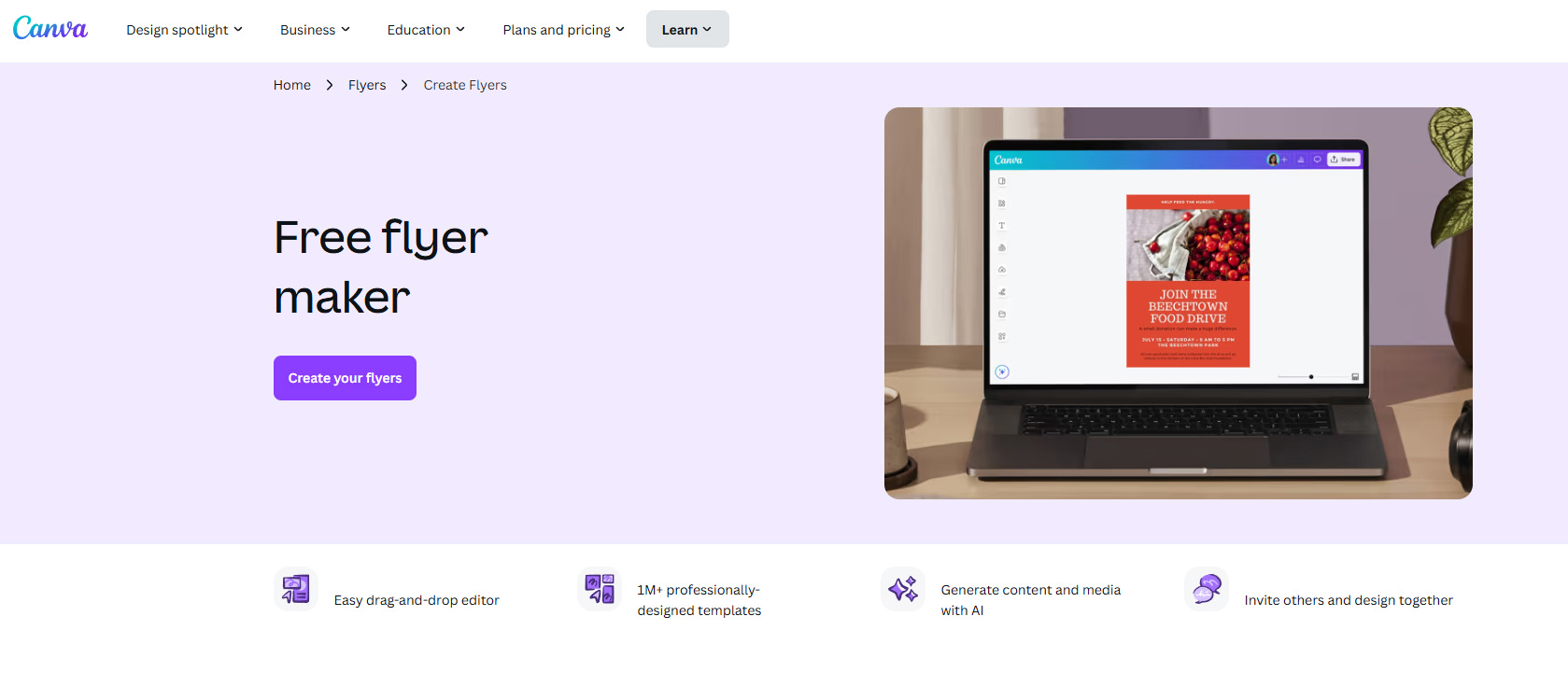 online flyer creator
