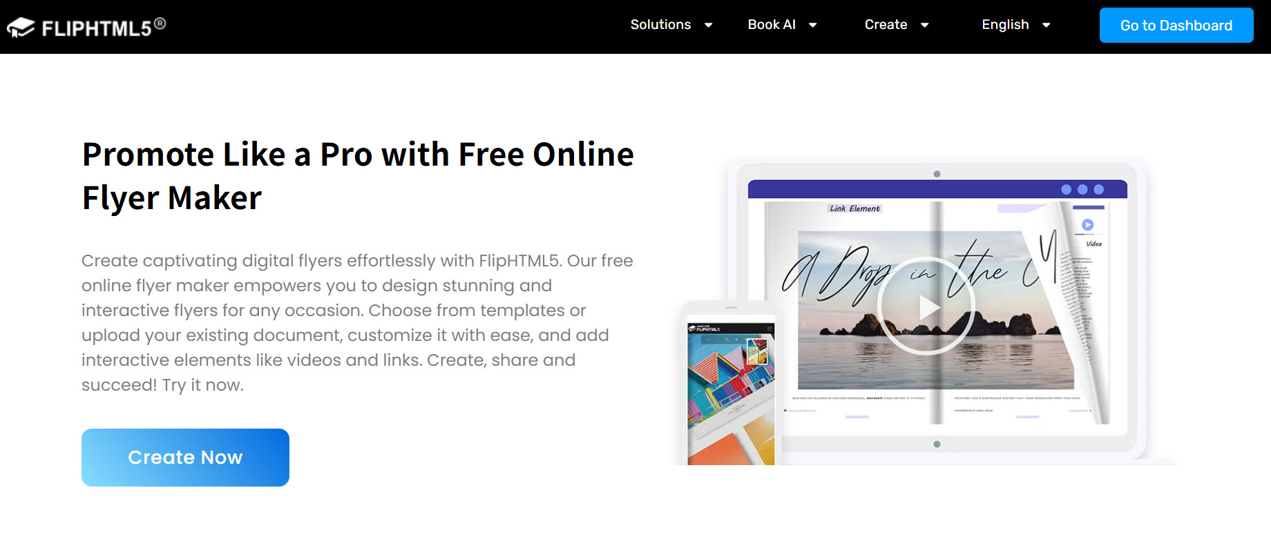 free online flyer maker