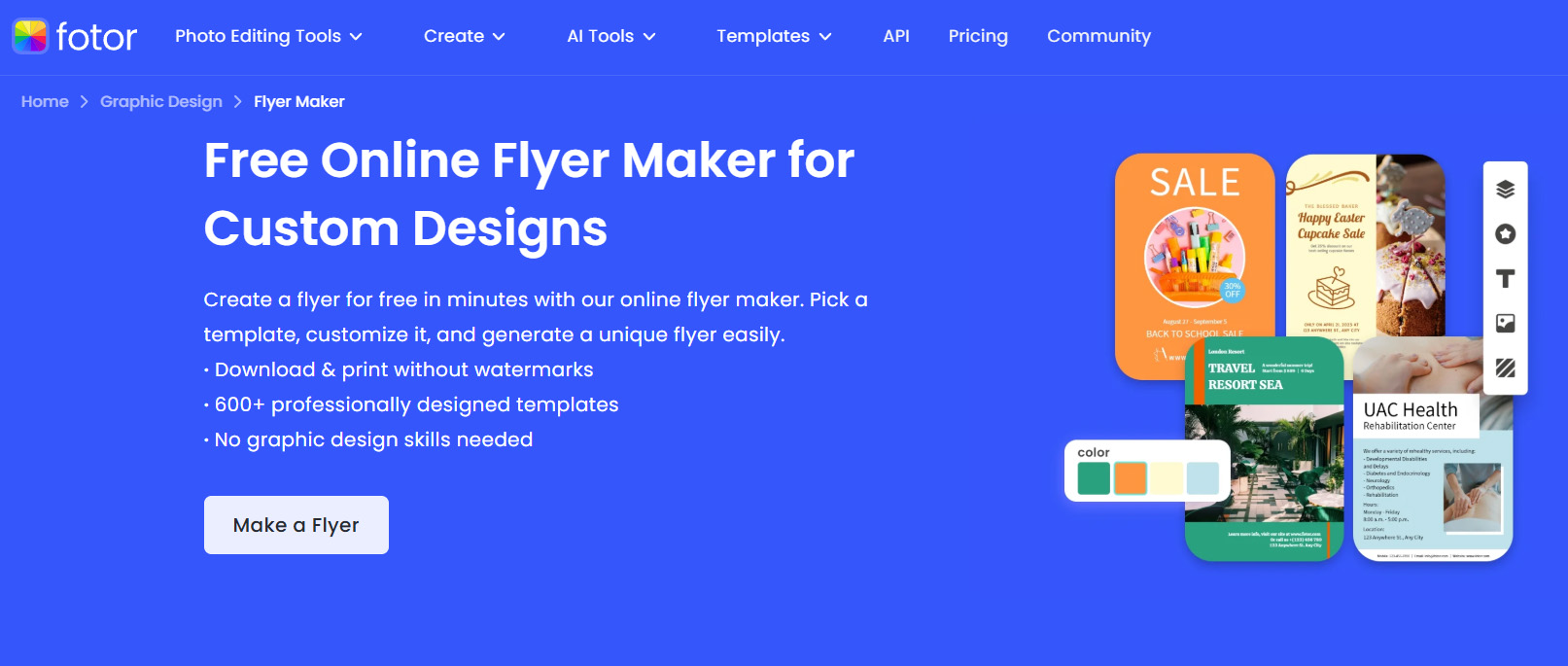 free online flyer generator