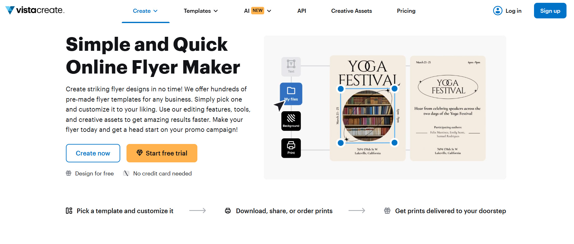 free online flyer creator